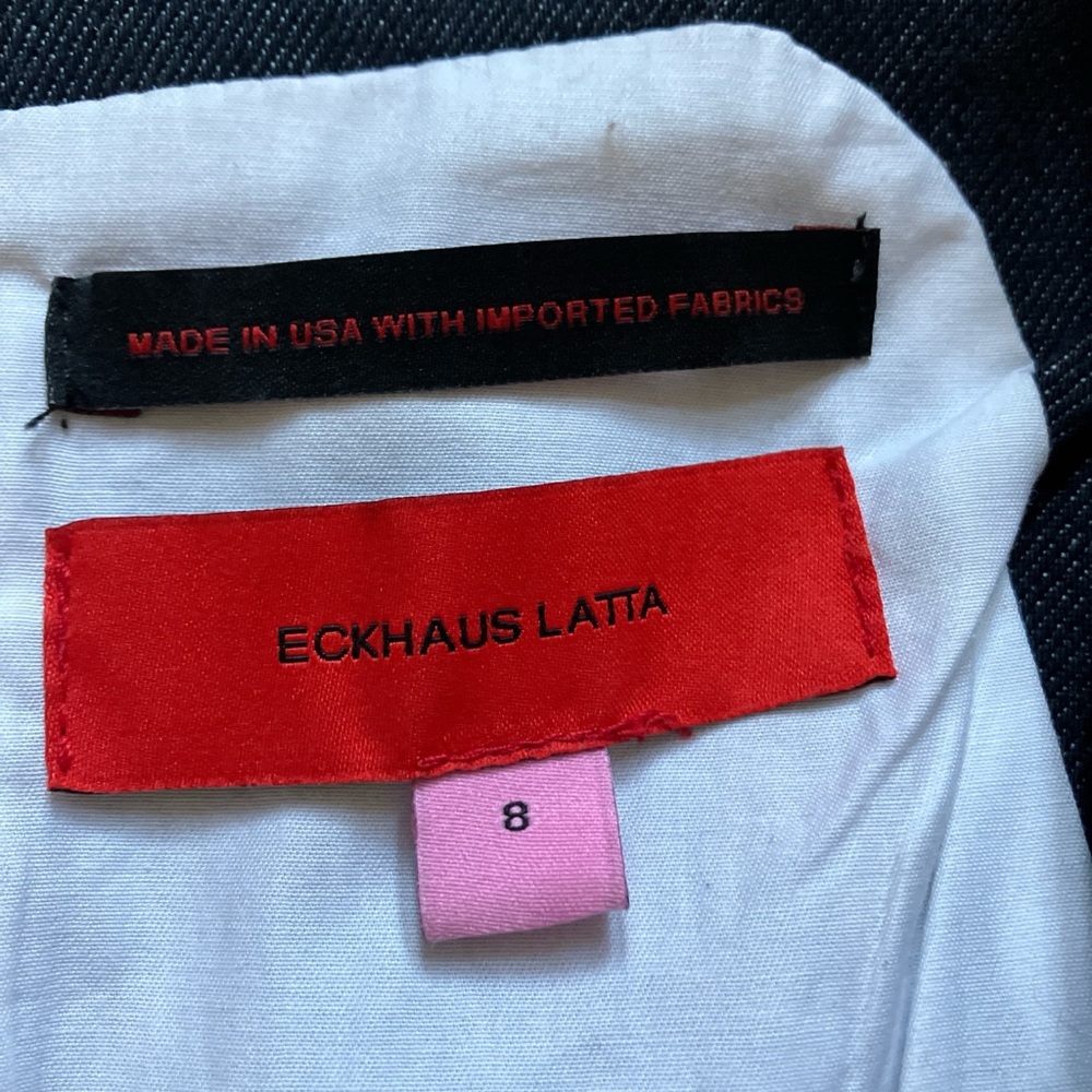 Eckhaus Latta Denim Corset Top - Picture 5 of 10